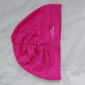 Oxylane Pink Swim Cap- Adult one size